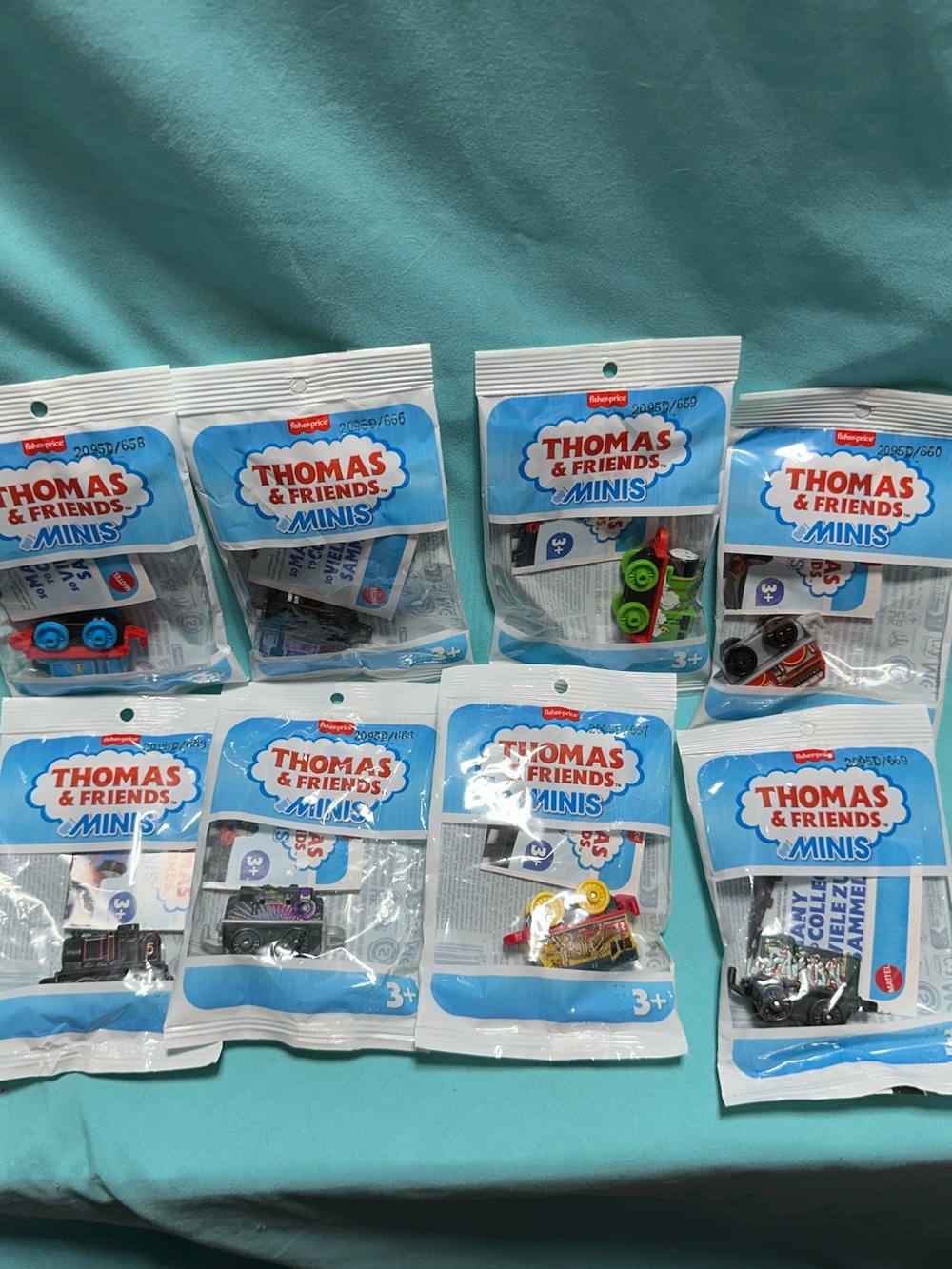 Thomas & Friends Minis - A Total of 8 Different Trains